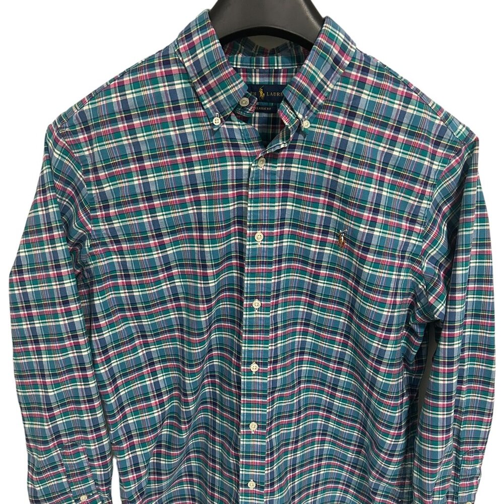 Polo by Ralph Lauren Multicolor Plaid Casual Button Down Shirt